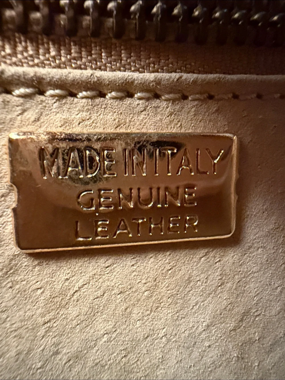 Classic Brown Ostrich-Texture Top Handle Bag